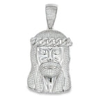 XL Jesus Piece 10.50cttw VVS Moissanite Pendant .925 Sterling Silver HipHopBling