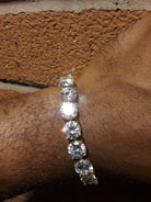 10MM CZ Gold 316L Bling Bling Tennis Bracelet HipHopBling