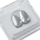 2 Tooth Rhodium Grillz HipHopBling