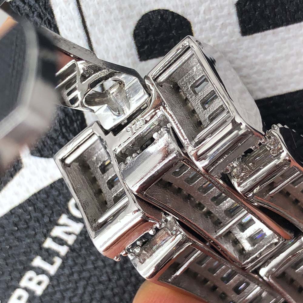 28.20 Carat Baller Baguette Moissanite Iced Out Bracelet .925 Sterling Silver 8" Bracelet HipHopBling