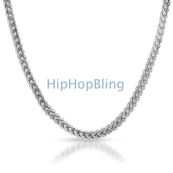 316L Stainless Steel 4mm Franco Hip Hop Chain HipHopBling