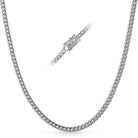 4MM Miami Cuban Chain Stainless Steel Triple Lock 20" HipHopBling