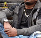 6MM CZ Gold Steel 1 Row Hip Hop Tennis Chain HipHopBling