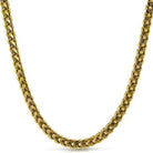 6MM Franco Gold Stainless Steel Chain 18" HipHopBling
