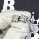 .72cttw Diamond Kite Earrings in Stainless Steel HipHopBling