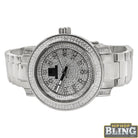 .75 Carat Diamond Queen IceTime Womens Watch Steel HipHopBling