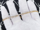7.50 Carat Diamond Tennis Bracelet 10K Yellow Gold HipHopBling