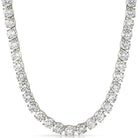8MM CZ Stainless Steel Bling Bling 1 Row Tennis Chain 18" HipHopBling