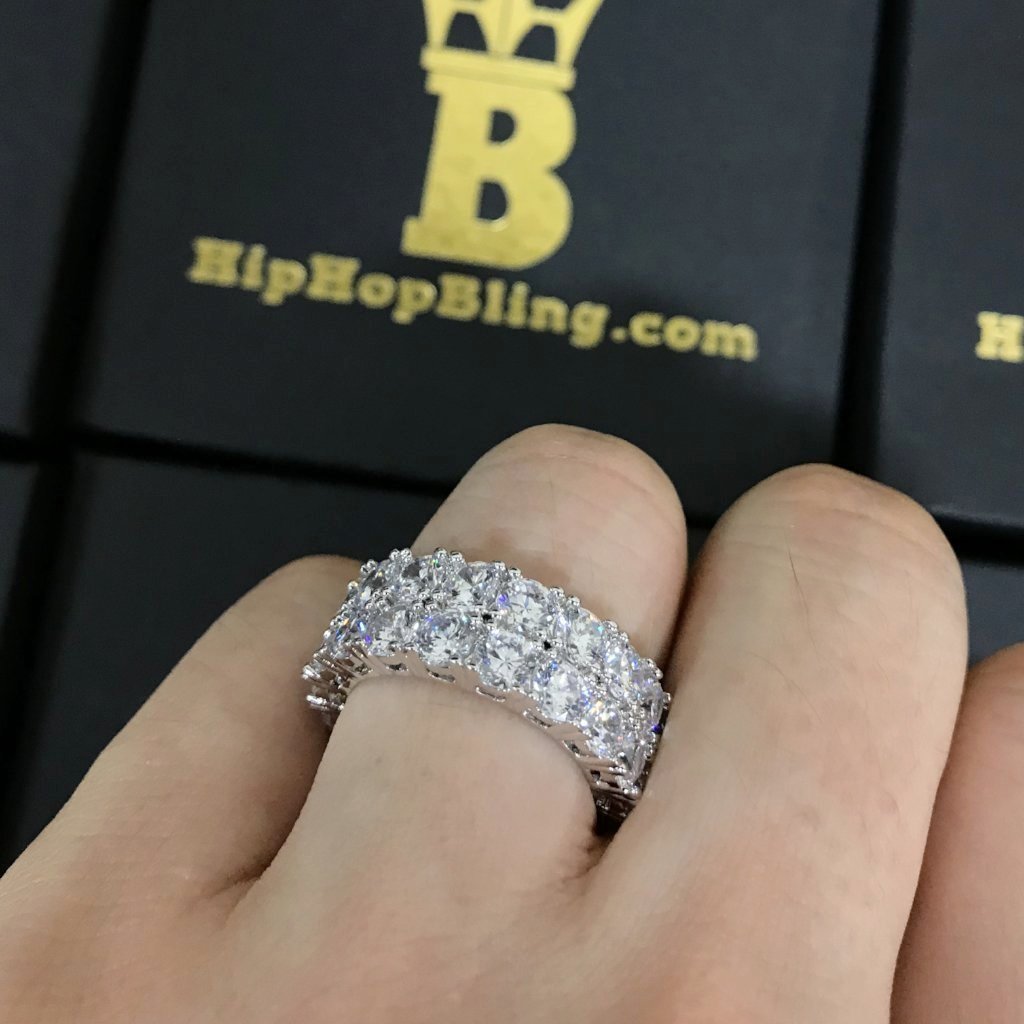 Micro Pave CZ Rings - .925 Sterling Silver – HipHopBling