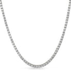.925 Sterling Silver 3MM CZ Bling Bling Tennis Chain 16" HipHopBling