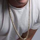 .925 Sterling Silver Miami Cuban Chain / Bracelet 3MM Raw Silver 16" HipHopBling