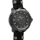 All Black Rubber Fashion Mens Watch HipHopBling