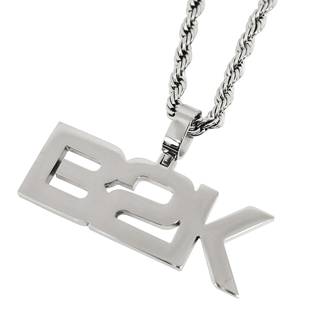B2K The Millennium Tour 2019 - Official Pendant & Chain White Gold HipHopBling
