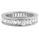 Baguette Eternity CZ Channel Set Bling Bling Ring 6 HipHopBling