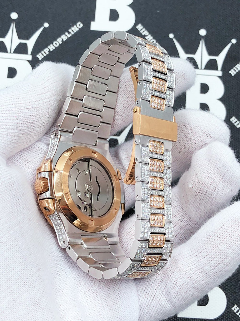 Best Quality Modern CZ Stainless Steel Watch Bling Bling HipHopBling