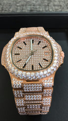 Best Quality Modern CZ Stainless Steel Watch Bling Bling HipHopBling