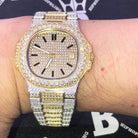 Best Quality Modern CZ Stainless Steel Watch Bling Bling Rose Gold HipHopBling