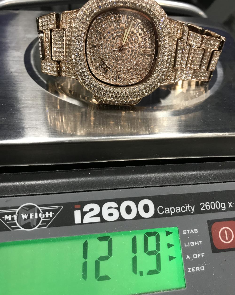 Big Face 44MM Bling Bling Blizzard Watch HipHopBling