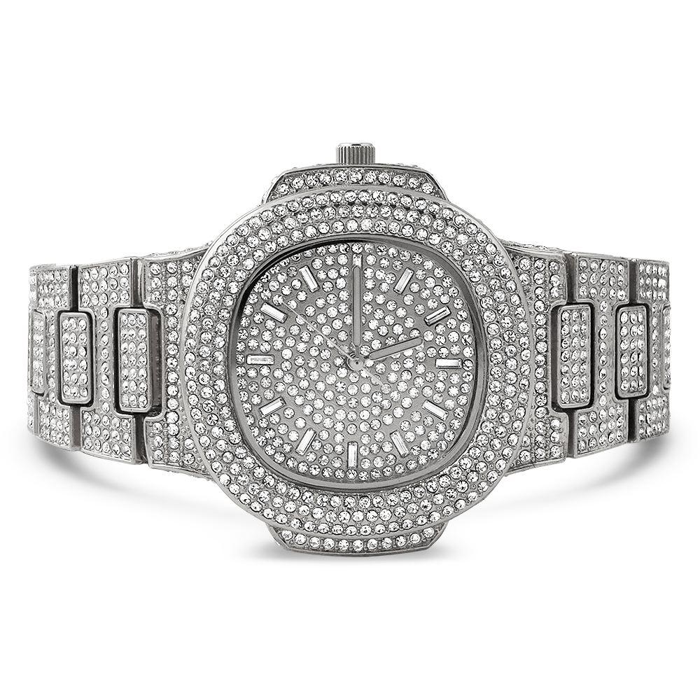 Big Face 44MM Bling Bling Blizzard Watch HipHopBling