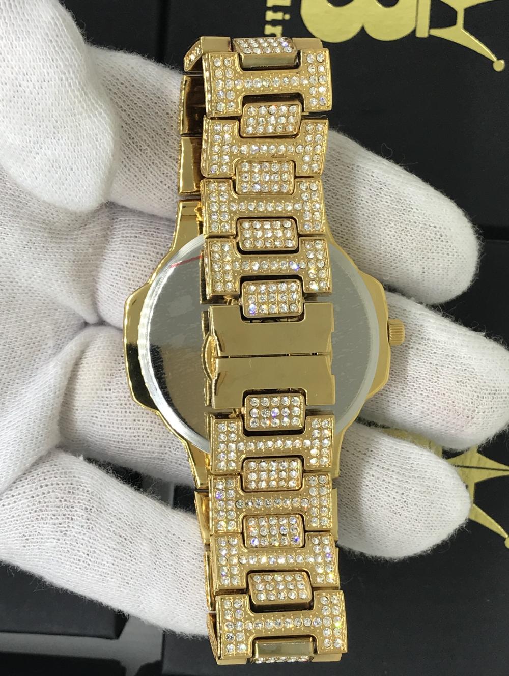 Big Face 44MM Bling Bling Blizzard Watch HipHopBling