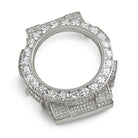 Big Rocks CZ Rhodium Bezel for Casio G Shock GA100 HipHopBling