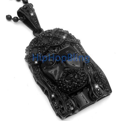 Black diamond jesus piece Clearance