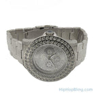 Bling 2 Row .50cttw Diamond Hip Hop Watch IceTime HipHopBling