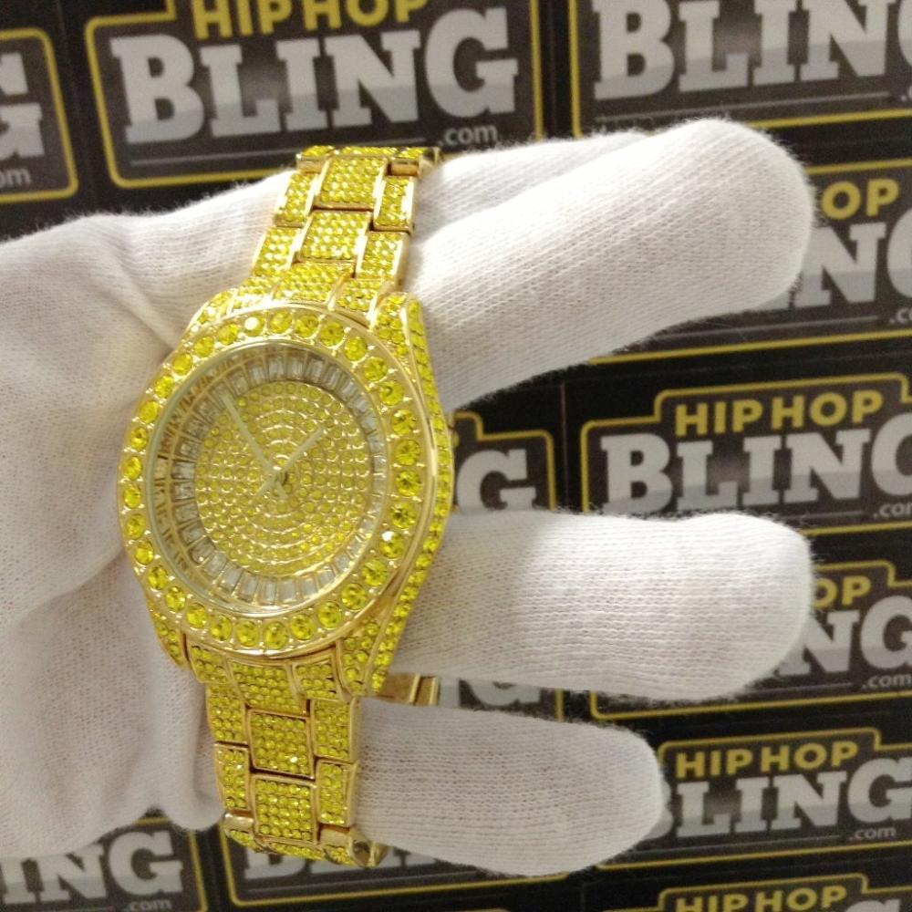 Bling Bling Canary Custom Watch 41MM HipHopBling
