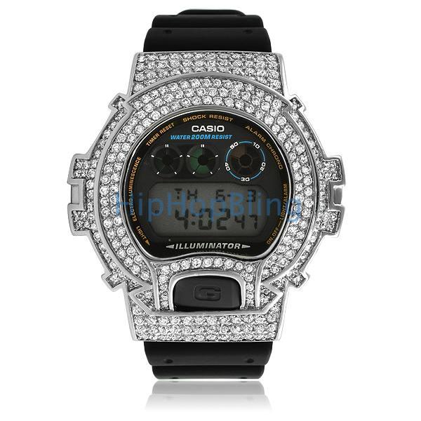 Bling Bling Custom CZ G Shock 6900 Watch HipHopBling