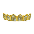 Bling Bling CZ Gold Hip Hop Grillz Top Teeth HipHopBling