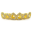 Bling Bling Grillz Open Teeth Gold Top Teeth HipHopBling
