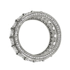 Bling Bling Royal 360 Eternity Band Rhodium CZ Ring 7 HipHopBling