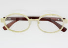 Bling Bling Sunglasses CZ Frames Gold HipHopBling