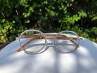 Bling Bling Sunglasses CZ Wooden Frames Gold HipHopBling