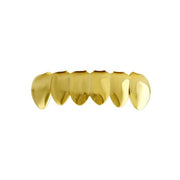 Bottom Teeth Gold Tone Grillz HipHopBling