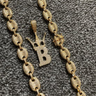 Bubble Link Mariner Bling Bling Gold CZ Chain Yellow Gold 18" HipHopBling