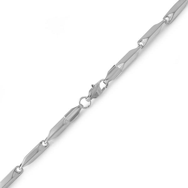 Bullet Stainless Steel Bracelet 3MM HipHopBling