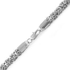 Byzantine Stainless Steel Bracelet 6MM HipHopBling