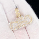 CEO Baguette Diamond Pendant 1.00cttw 10K Yellow Gold HipHopBling
