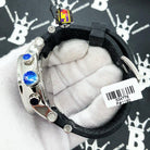 Chronograph Rubber Band .25 Carat Diamond Hip Hop Watch JoJino HipHopBling