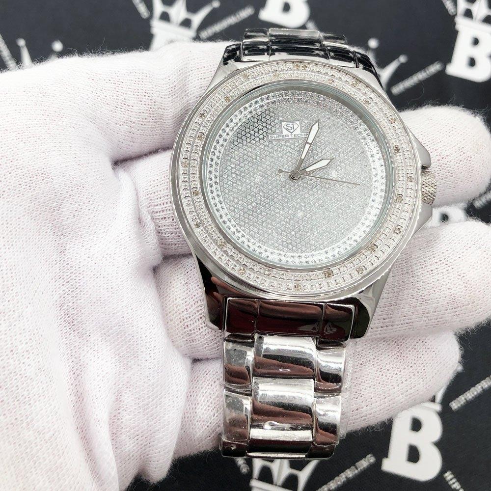 Classic .25 Carat Diamond Hip Hop Watch Bling Bling HipHopBling