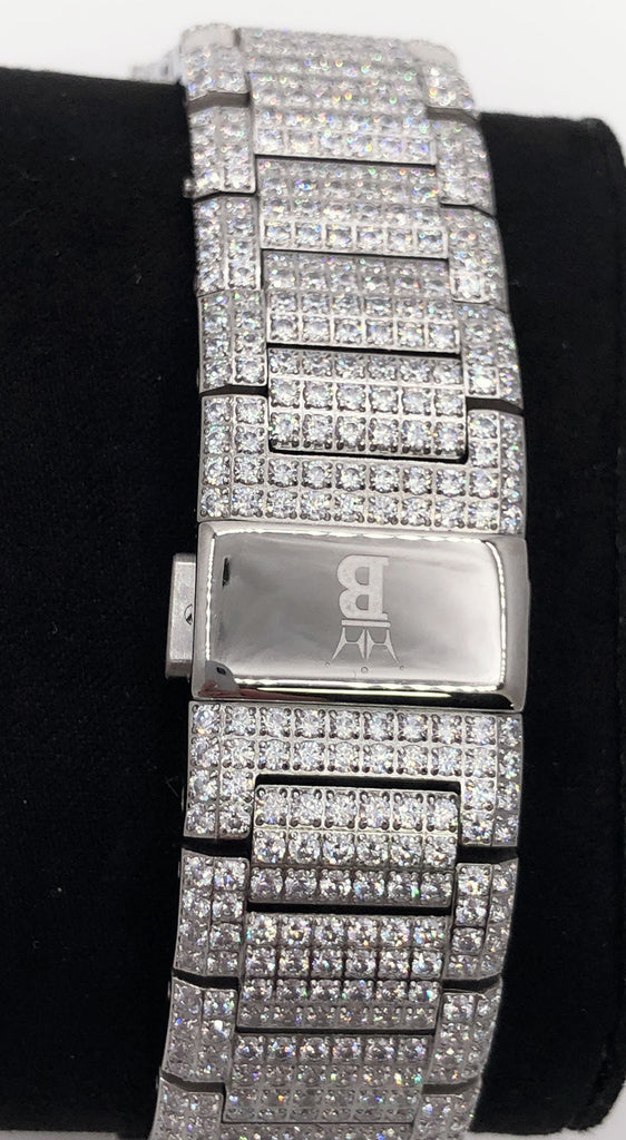Crown Iced Out Hip Hop Bling Bustdown Watch HipHopBling