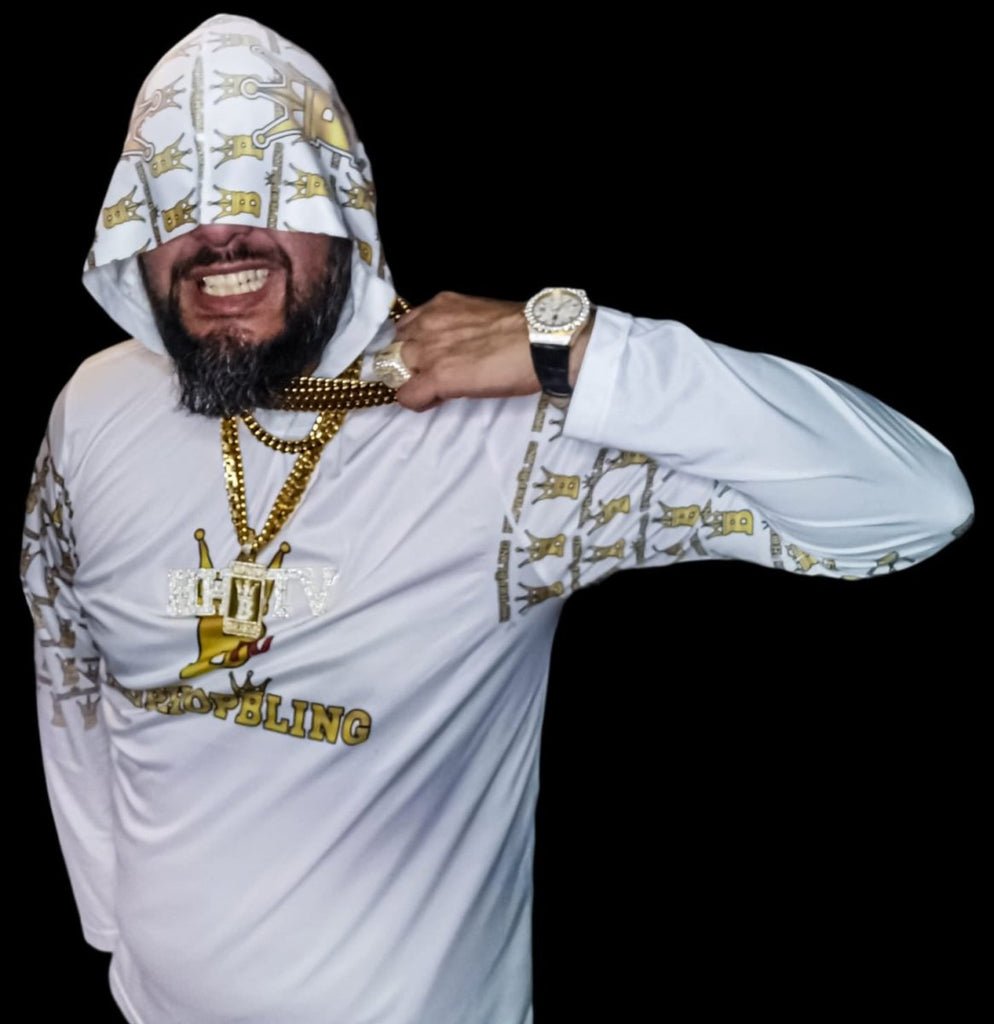 Crown Leather Iced Out Hip Hop Bling Bustdown Watch Yellow Gold HipHopBling