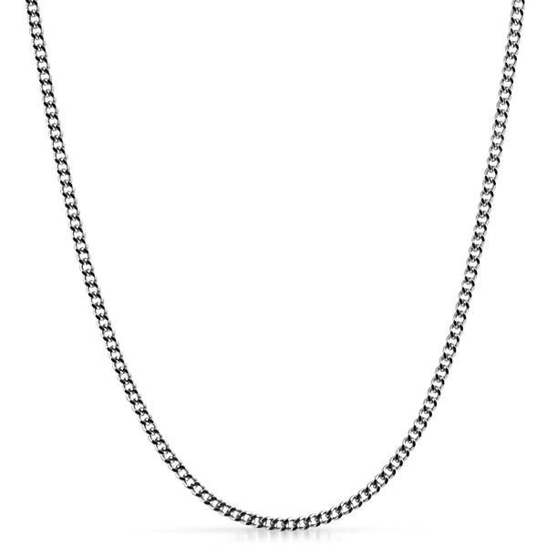 Cuban 3MM Chain Stainless Steel 24" HipHopBling