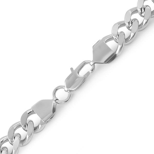Cuban Stainless Steel Bracelet 12MM HipHopBling