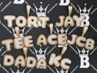 Custom Bubble Letter Name Pendant HipHopBling