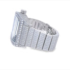 Custom Emperor VVS Moissanite Iced Out Watch 2 Tone White/Rose HipHopBling