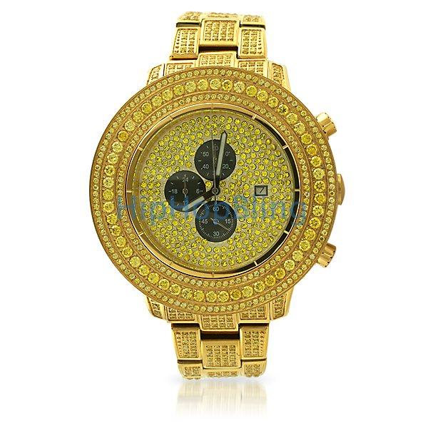 Custom Lab Made Lemonade Hip Hop Watch All Iced Out HipHopBling