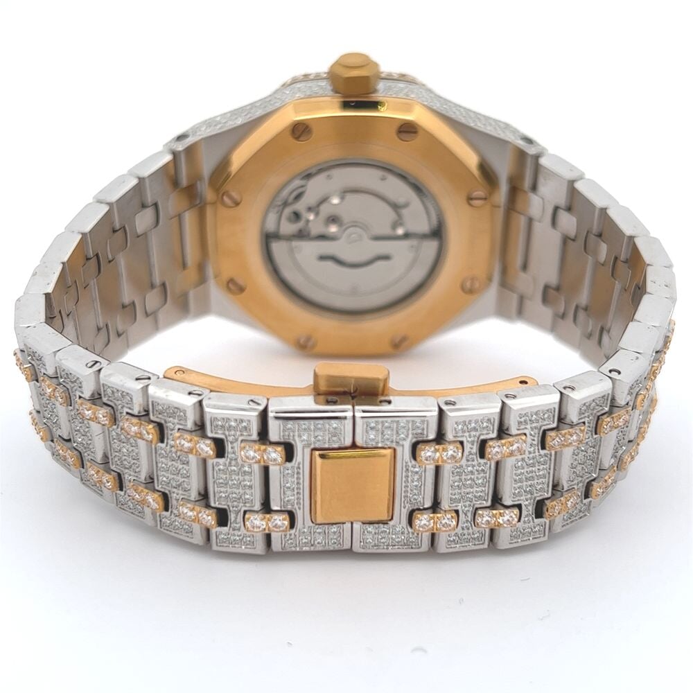 Custom Moissanite VVS Iced Out Watch HipHopBling