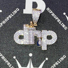 DRIP Faucet CZ Hip Hop Bling Bling Pendant Yellow Gold HipHopBling